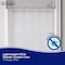 Kenney Mfg Microban Protected Lightweight PEVA Shower Liner, 70in W x 72in H, Clear, 2-Pack MB61122PK2 - alternate 5
